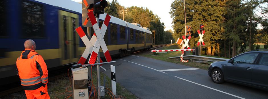 Bahnübergang in Frielingen wird gesperrt