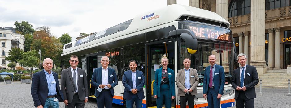 Wiesbaden will Batteriebusse mit Wasserstoffbussen ergänzen