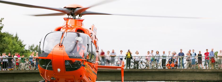 Rettungshubschrauber „Christoph 4“  verstärkt zu Unfällen auf A7 gerufen
