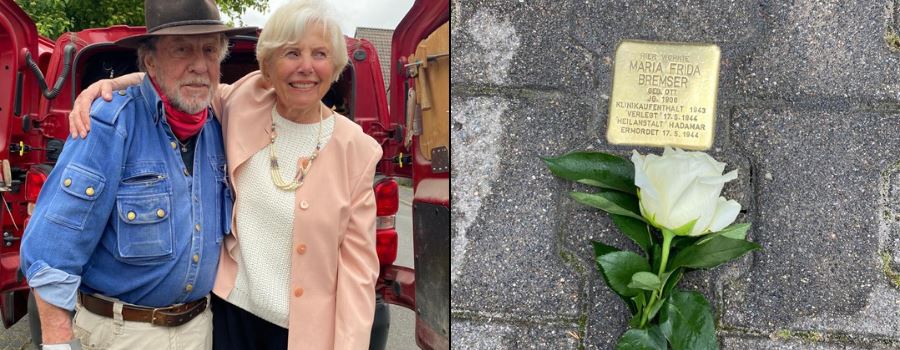 Emotionaler Moment für „Rosi aus Mainz“: Mutter auf Stolperstein verewigt