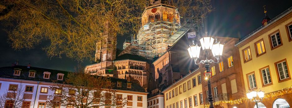 Mainz will Energie sparen: Warum der Dom trotzdem erleuchtet bleibt