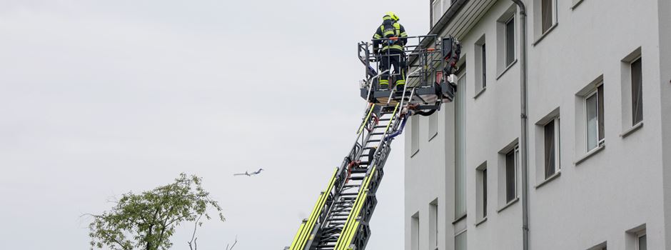 Großeinsatz bei Brand in Flörsheimer Wohnhaus
