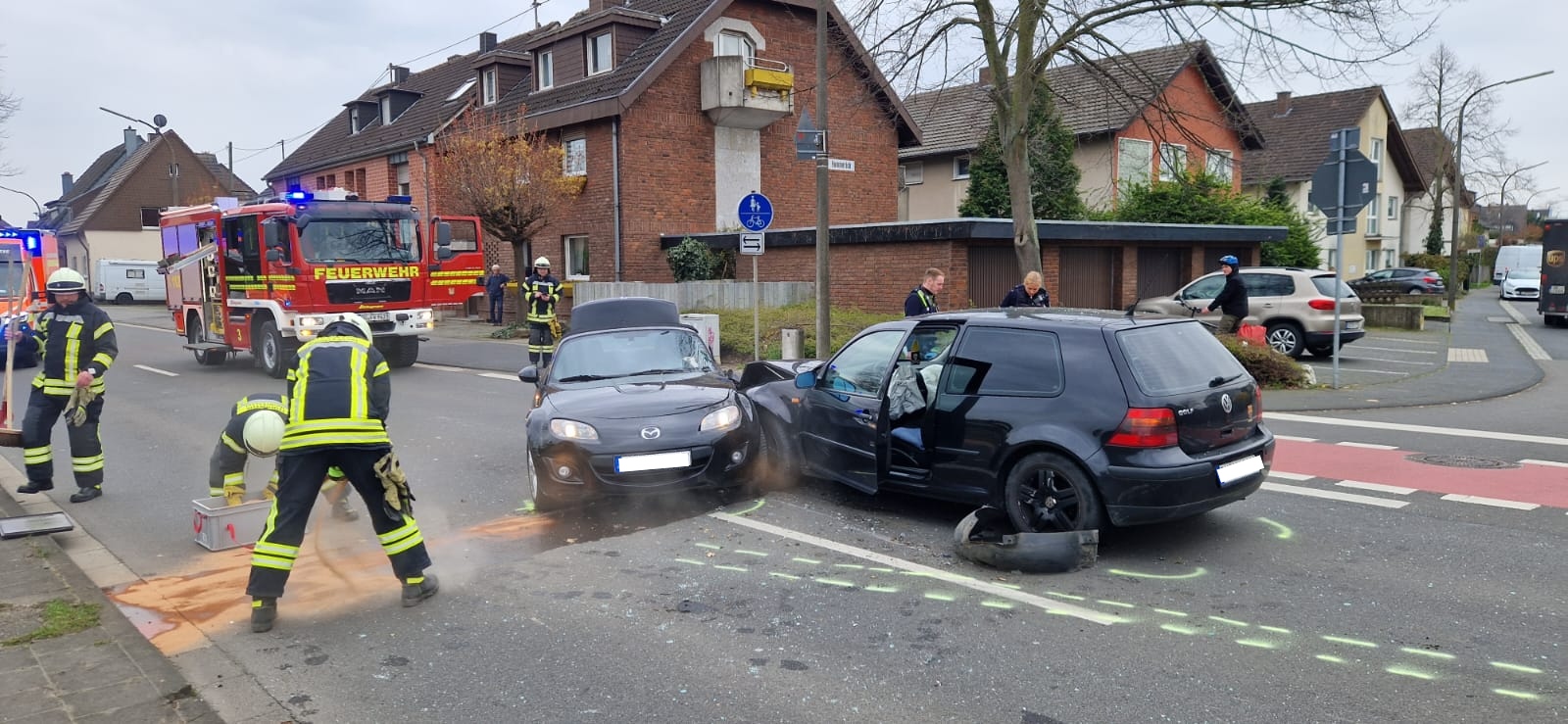 Mondorf: Verkehrsunfall Mit Drei Verletzten Personen