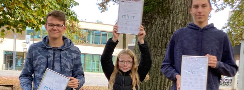 Von-Zumbusch-Gesamtschule erhält das Siegel „MINTfreundliche Schule“ zum wiederholten Mal