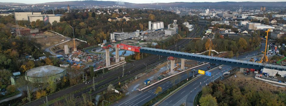 Salzbachtalbrücke: Sperrungen auf der Unterquerung