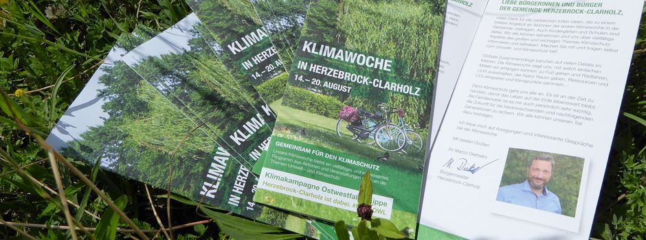 Programm der Klimawoche in Herzebrock-Clarholz: Noch freie Plätze bei verschiedenen Programmpunkten