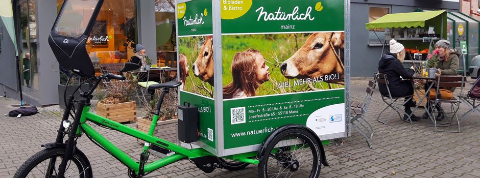 Lieferservice: Mainzer Bio-Laden mit neuem, speziellem Lastenrad