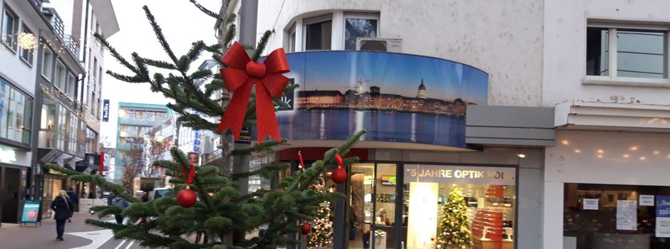 Weihnachtsbaum-Aktion in der Innenstadt – Kritik an Stadt Mainz