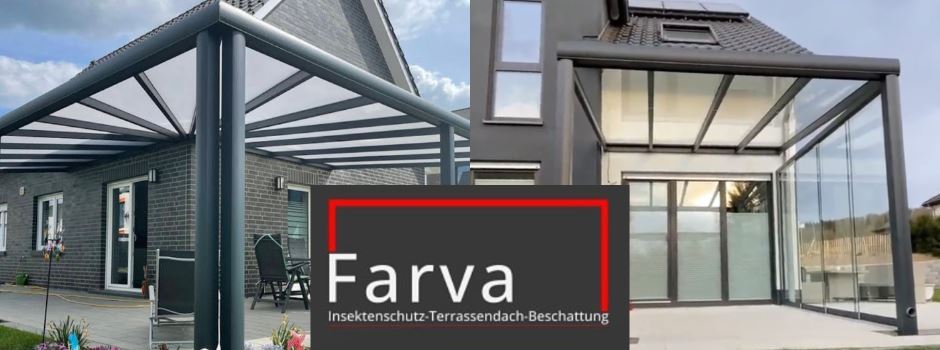Farva Engineering - Terrassenüberdachungen, Beschattungssysteme und Glasschiebeelemente