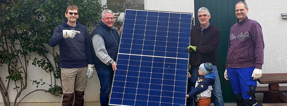 Uckendorf: Verschönerungsverein investiert in Photovoltaik