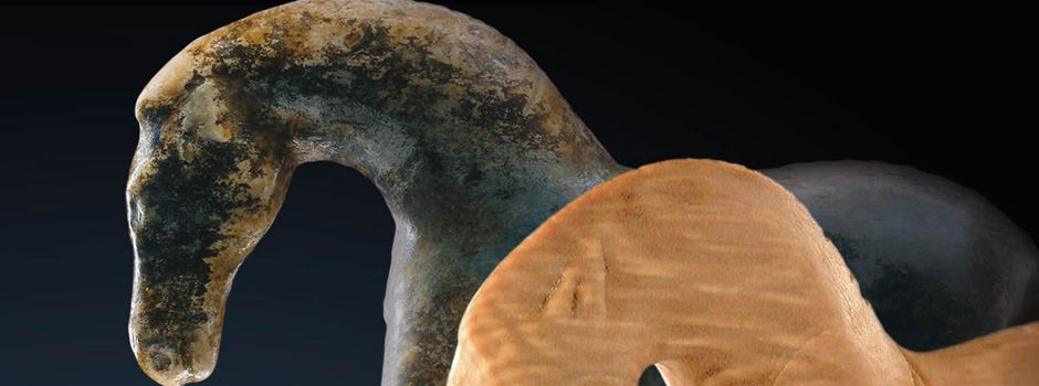 Kunstwerke aus Mammut-Stoßzähnen: Sonderausstellung in Wiesbaden