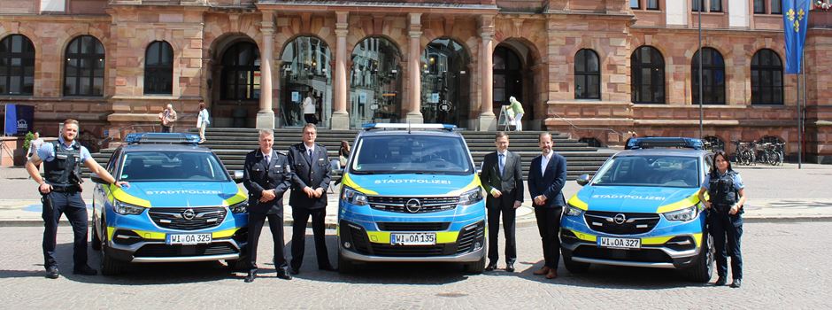 Neue Einsatzfahrzeuge für die Wiesbadener Stadtpolizei