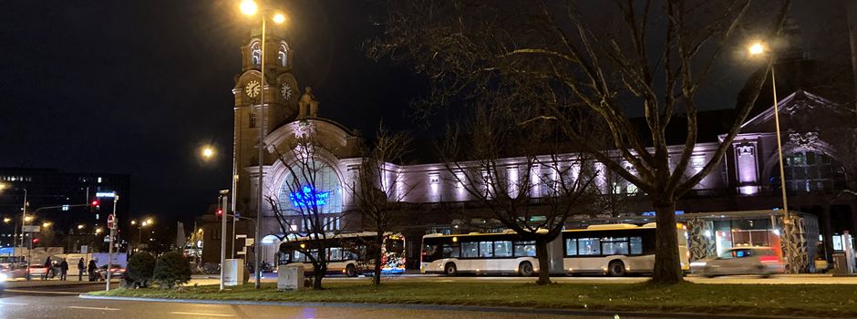 Polizisten müssen Schusswaffe vor Wiesbadener Hauptbahnhof ziehen