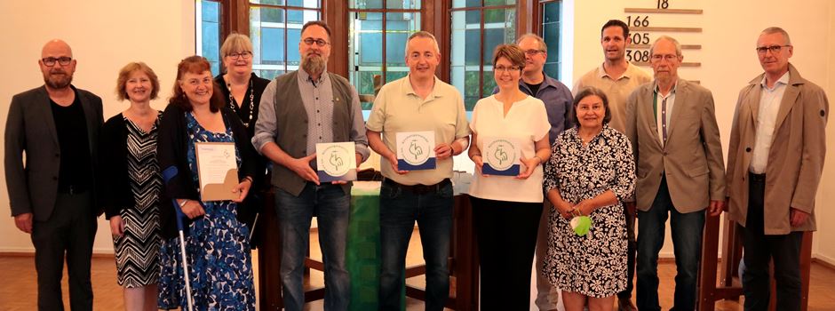 Evangelische Kirchengemeinde Niederkassel erhielt "Grünen Hahn"