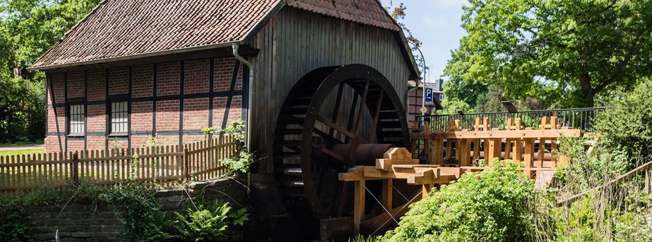 Historische Wassermühle geöffnet