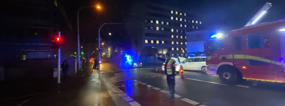 Unfall mit drei Autos in Mainzer Oberstadt