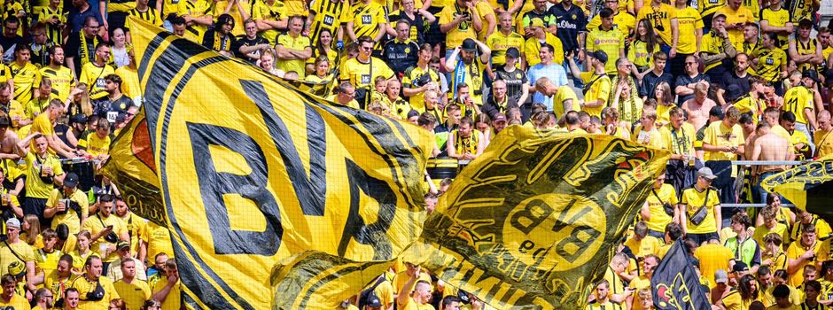 Dortmund feiert schwarz-gelbe Party in Mainzer Mewa Arena