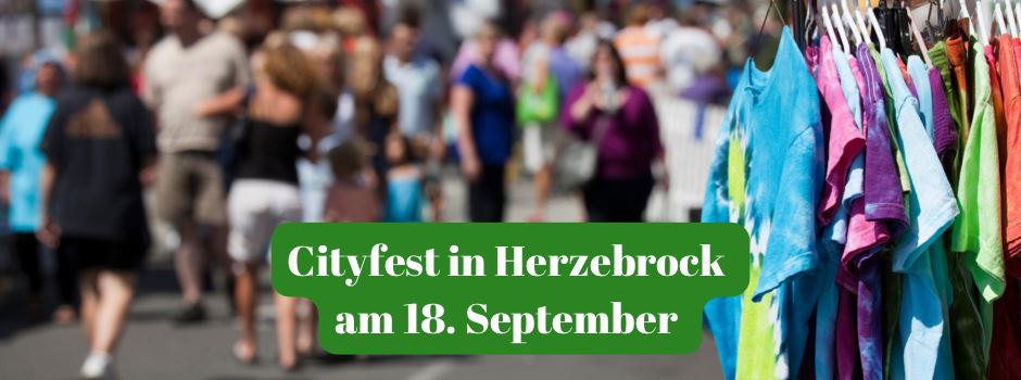 Cityfest am 18. September in Herzebrock