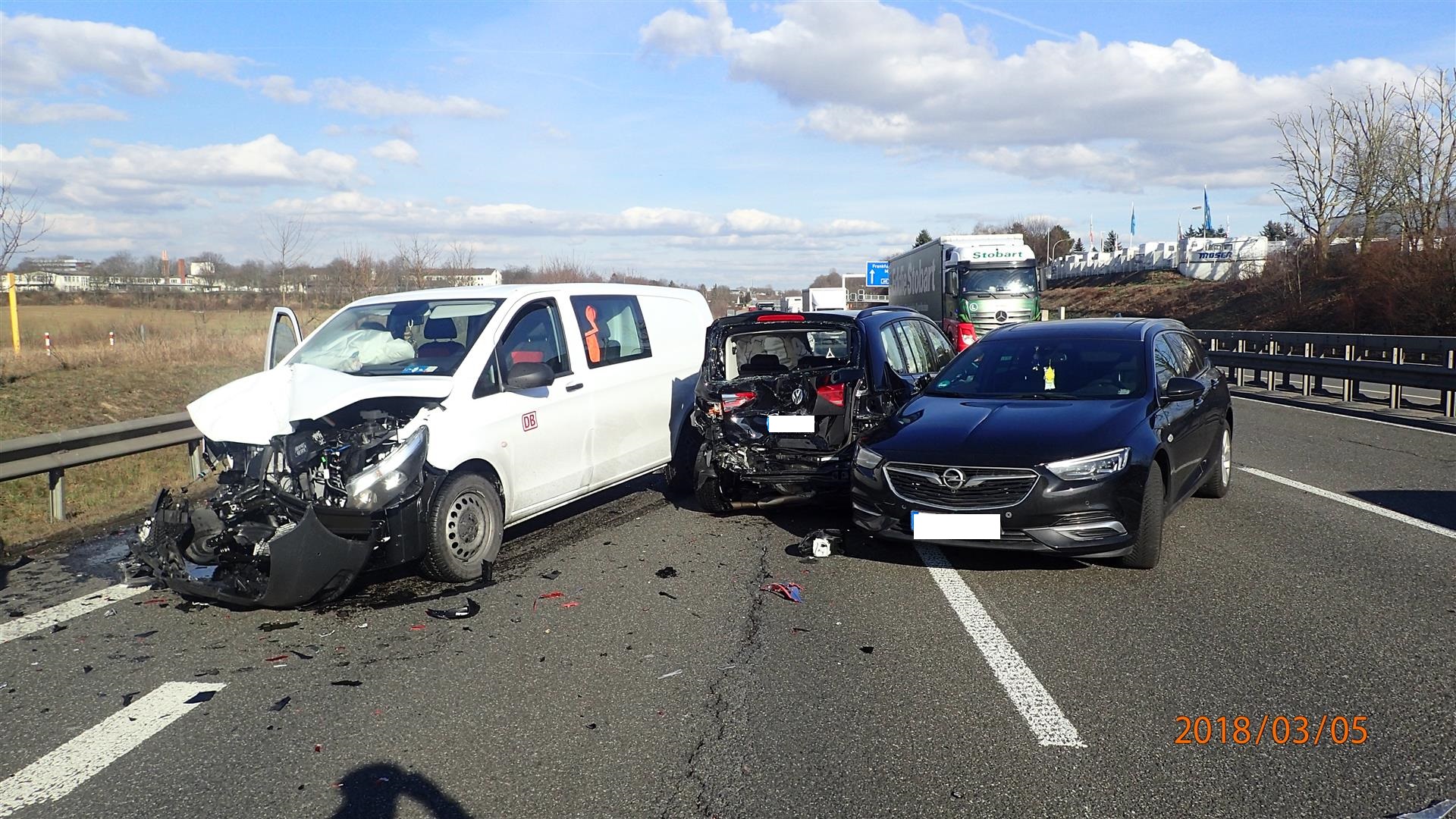 Zwei Verletzte Bei Unfall Auf A60