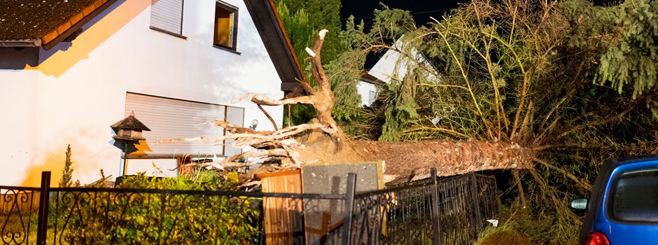 Unwetter richtet massive Schäden in Mainz an