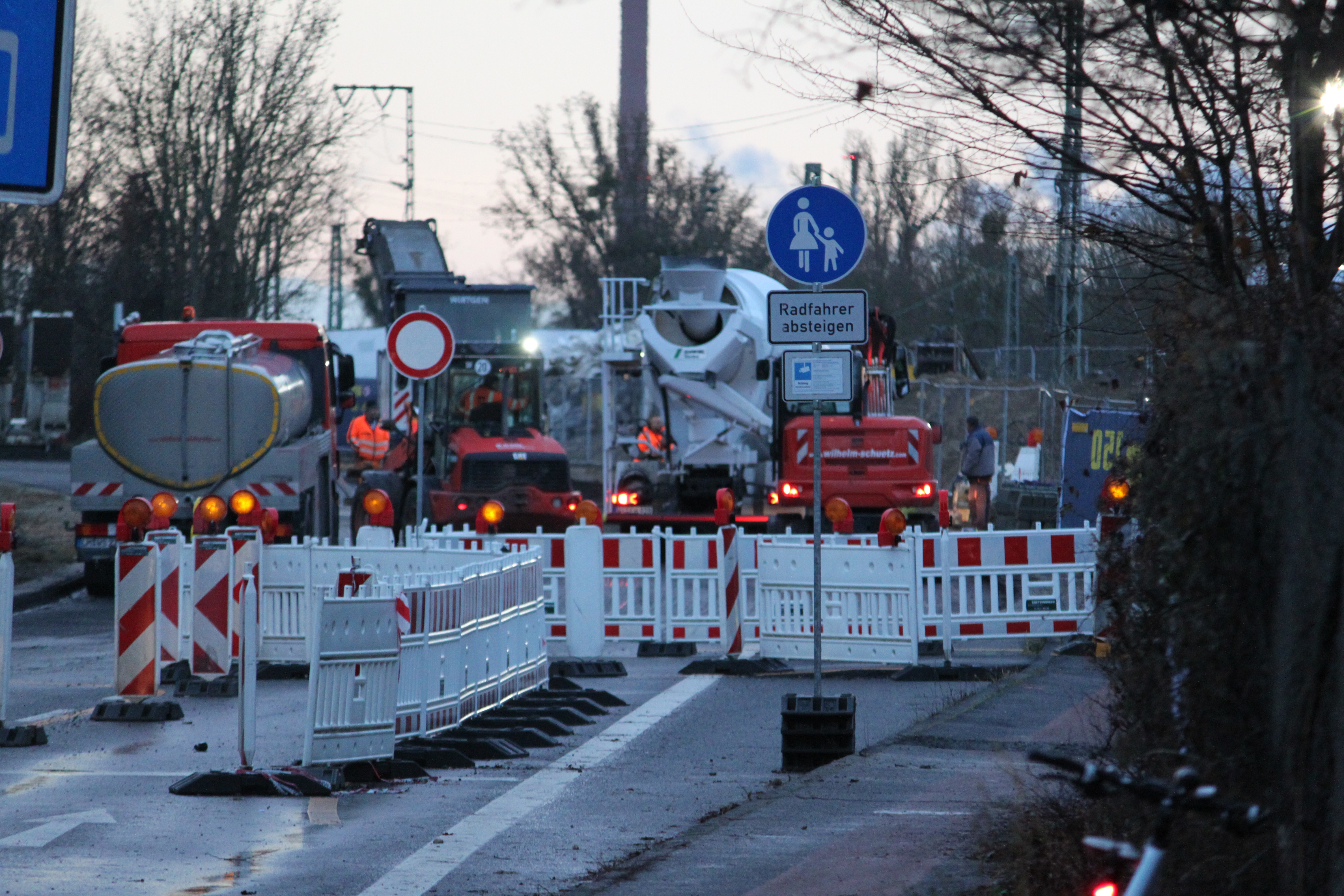 Mehrwöchige Vollsperrung Der Mainzer Straße In Mainz-Kastel