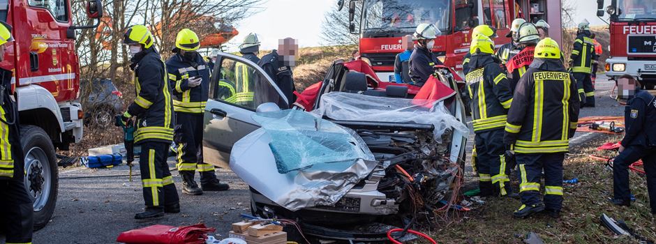 Zwei Schwerverletzte nach Frontal-Crash bei Bad Camberg