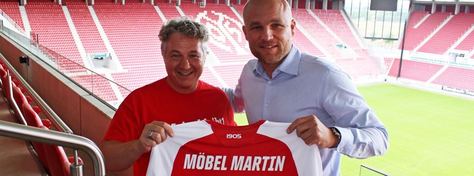 Möbel Martin verlängert Partnerschaft mit Mainz 05