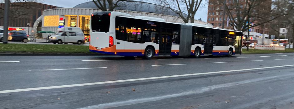Vollbremsung: Mehrere Verletzte in Wiesbadener Linienbus