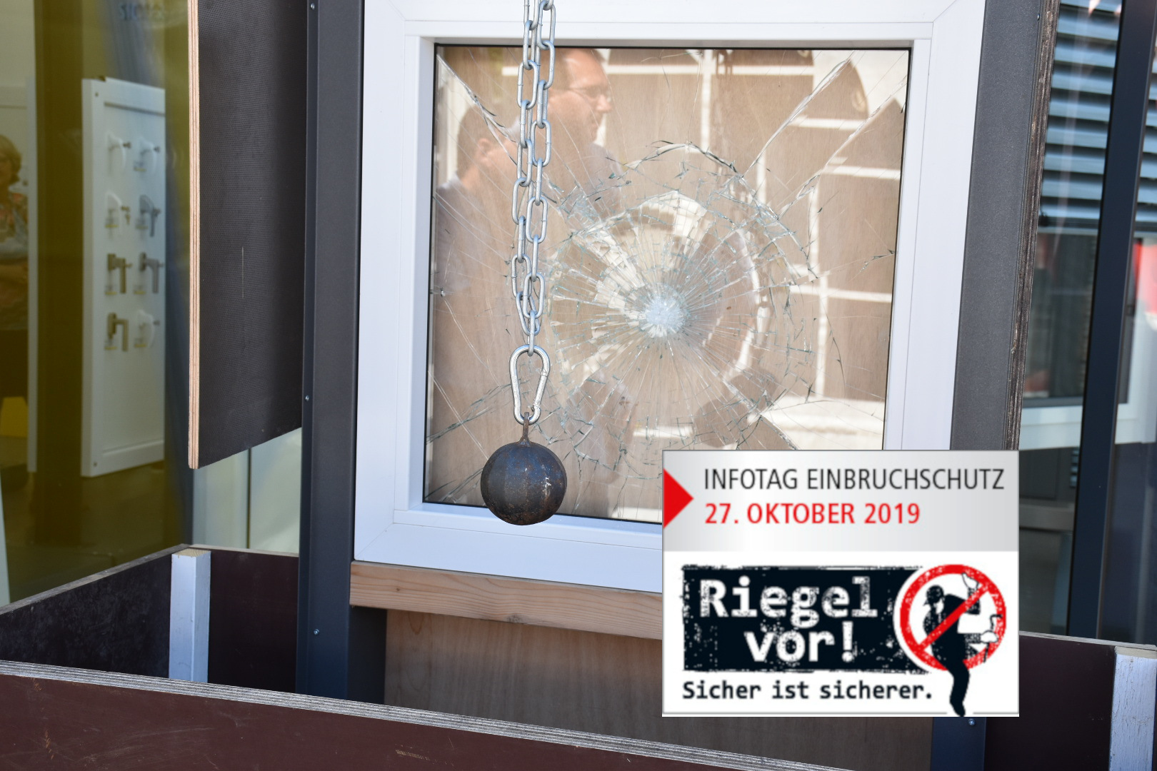 Anzeige: »Riegel Vor!« – Infotag Einbruchschutz