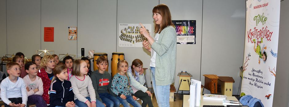 Kinderbuchautorin Maren Graf zu Gast in der Josefschule
