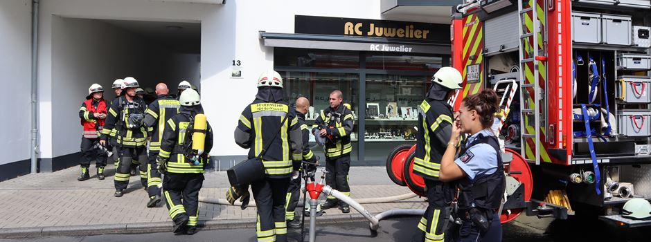 Rheidt: Küchenbrand in der Oberstraße