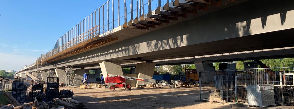 Schiersteiner Brücke: Vollsperrung am Wochenende wird ausgeweitet