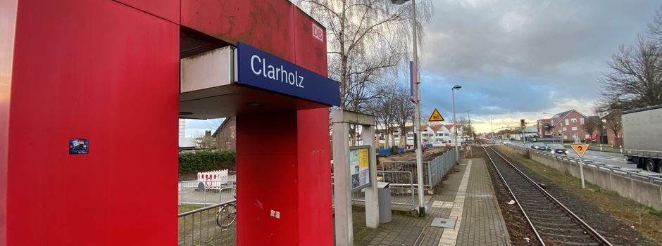 Baumaßnahme am Bahnhof Clarholz gestartet