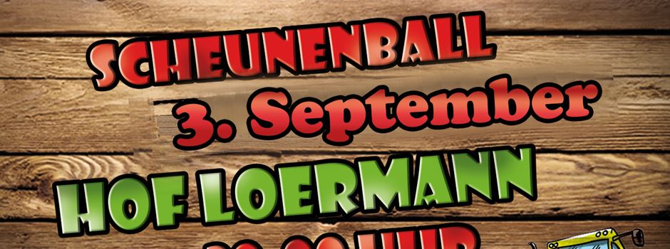 Scheunenball der KLJB Clarholz-Lette auf dem Hof Loermann am 03. September
