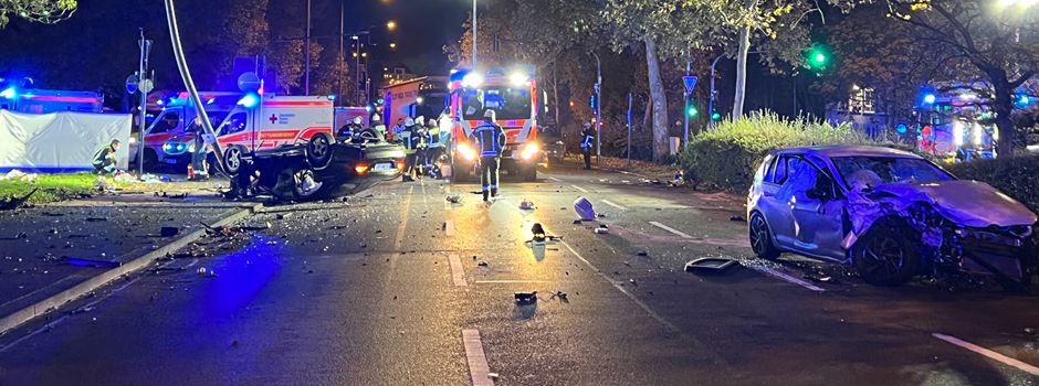Mann (30) stirbt nach schwerem Unfall in Wiesbaden
