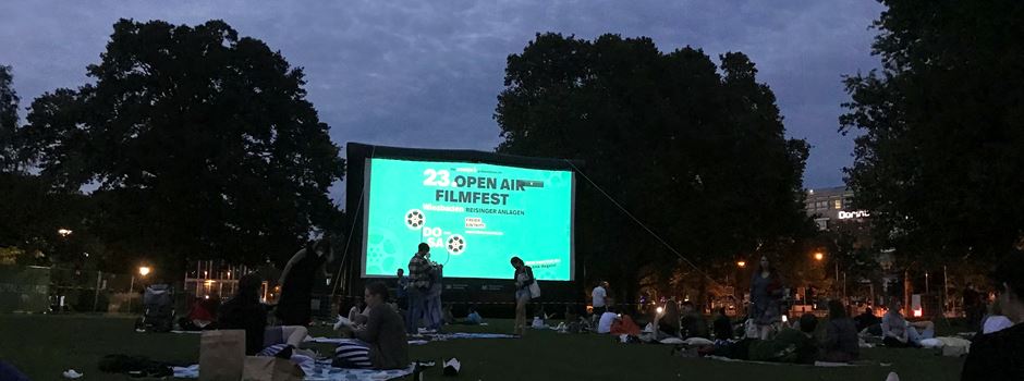 Kostenloses Open-Air-Kino in den Reisinger Anlagen startet wieder