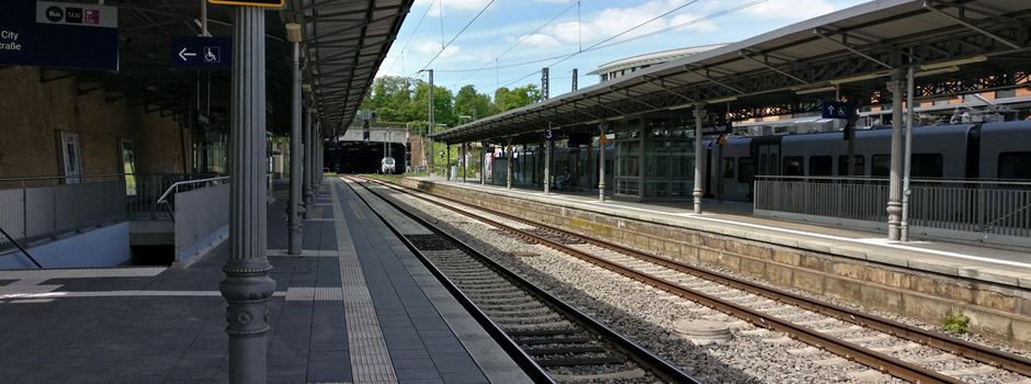 Zugverkehr in Mainz stark eingeschränkt