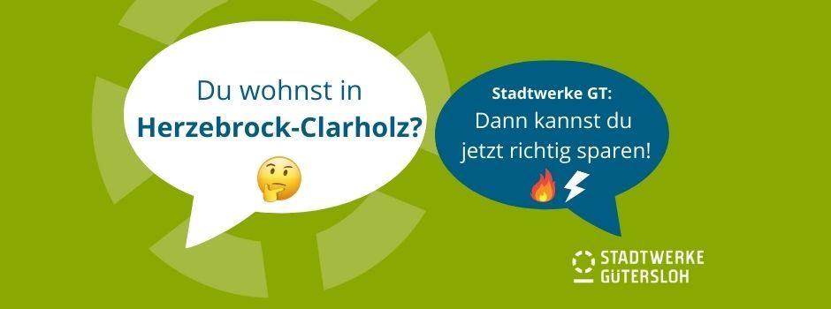 Stadtwerke Gütersloh: Clever, preiswert - Nutzen Sie ein exklusives Angebot für Herzebrock-Clarholz!