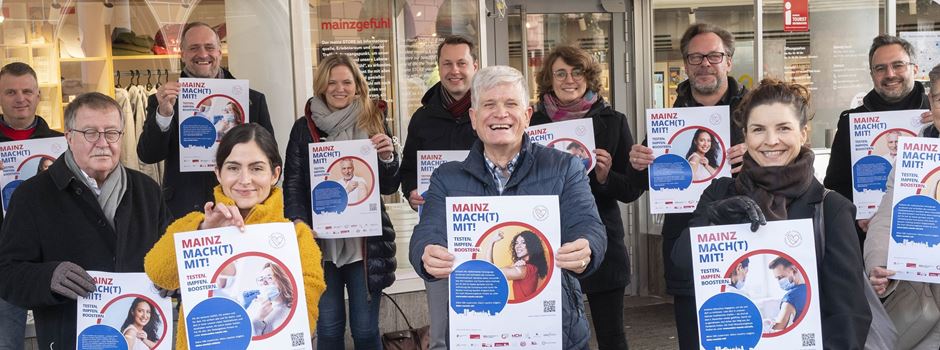„Mainz mach(t) mit!“: Neue Corona-Kampagne vorgestellt