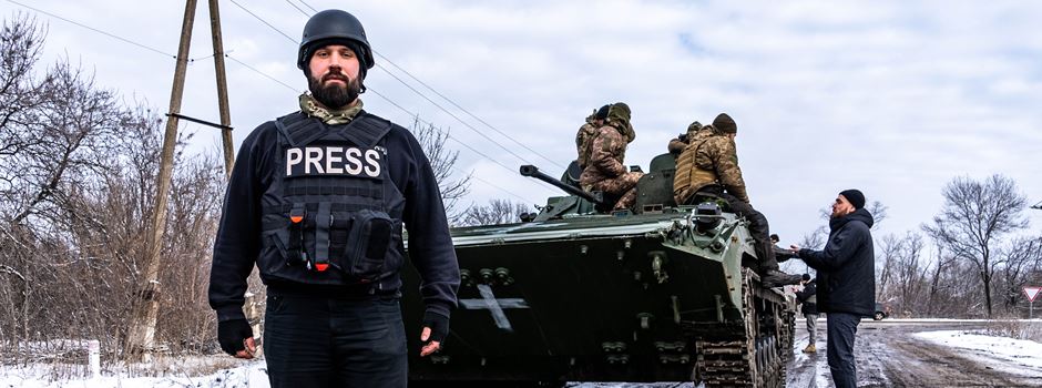 Ein Jahr Ukraine-Krieg: Was ein Mainzer Kriegsreporter an der Front erlebt hat