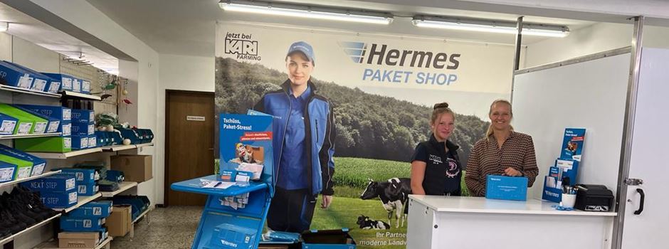 Kari Farming: Ab sofort haben wir einen Hermes Paket Shop