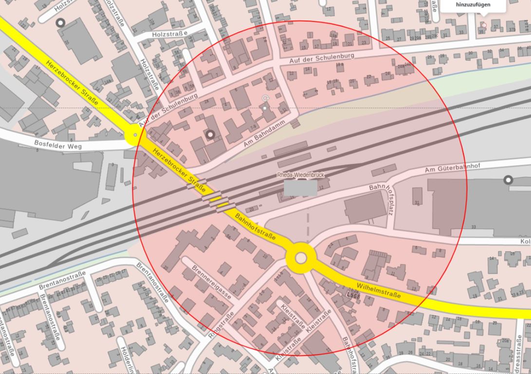 Polizeieinsatz Am Bahnhof Rheda-Wiedenbrück: Streckenabschnitt Gesperrt