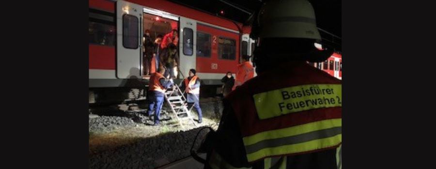 Zug in Wiesbaden evakuiert