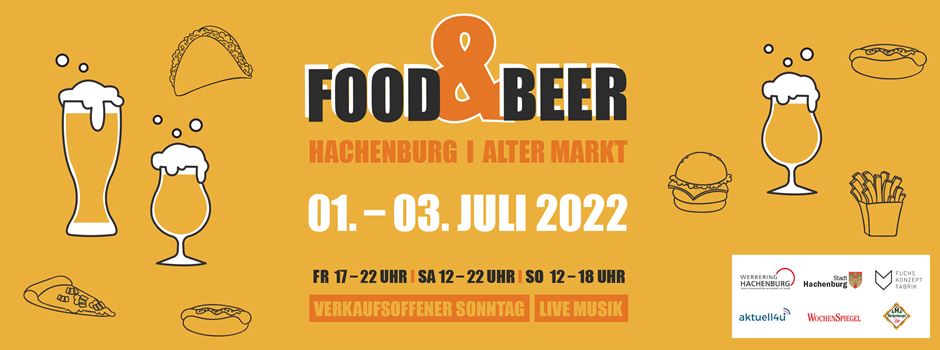 Food & Beer Festival vom 1. – 3. Juli in Hachenburg