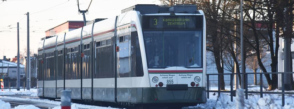 Neue Straßenbahnlinie 3 nach Königsbrunn: Noch einmal kostenfrei