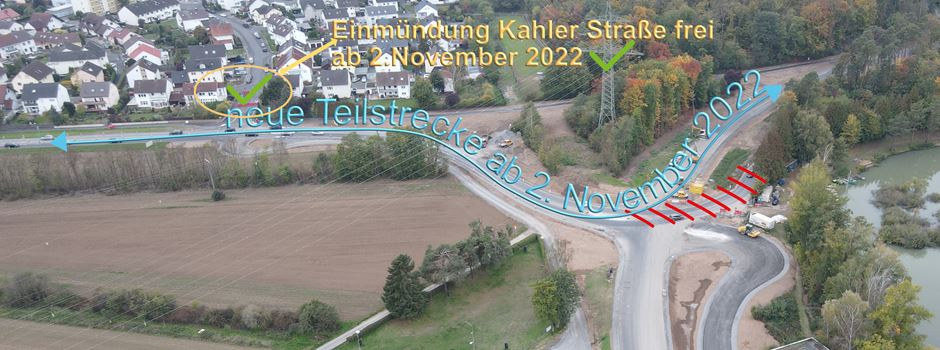 Ortsumgehung Karlstein – Kreiselfreigabe