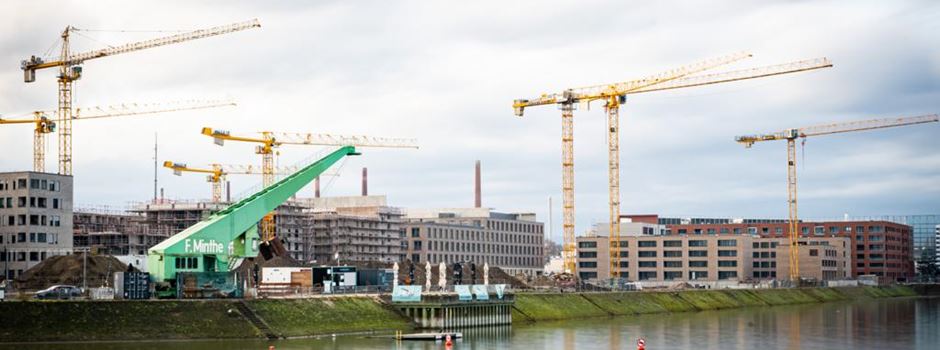 Weitere Baufelder im Mainzer Zollhafen veräußert: Spätere Verkaufserlöse von mehreren Hundert Millionen erwartet