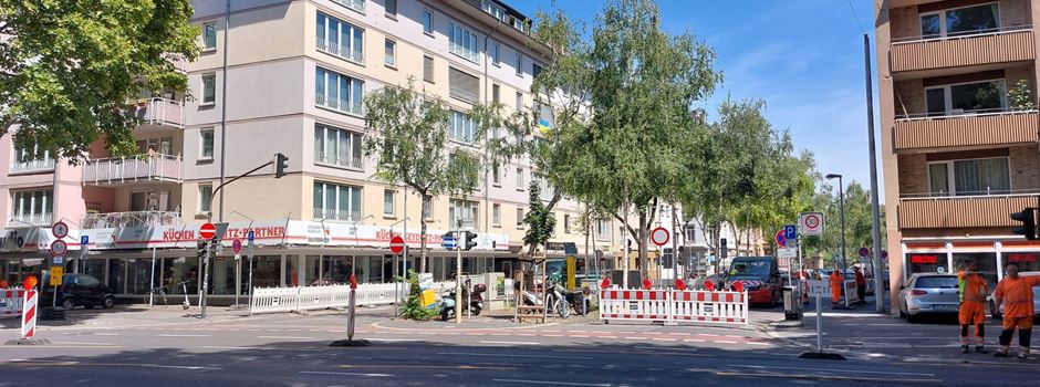 Bauarbeiten in Mainzer Rheinallee: Das ändert sich jetzt für Autofahrer
