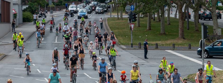 Große Fahrraddemo in Wiesbaden angekündigt