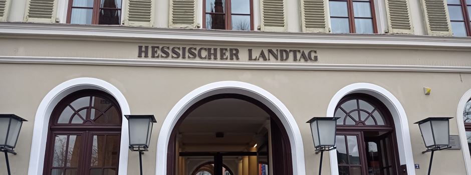 Hessischer Landtag in Wiesbaden evakuiert
